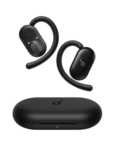 Anker Soundcore V20i（Bluetooth 5.4）【オープンイヤー型ワイヤレスイヤホン / IP55防塵防水規格/ 最大36時間再生 / マルチポイント接続】ブラック 画像1