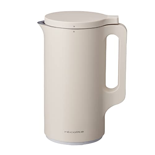 ［日本正規品］recolte レコルト 自動調理ポット スープメーカー 大容量 約600ml 30レシピ 豆乳メーカー 全自動 ポタージュ 洗いやすい 多機能 レシピ本付き 離乳食 おかゆ 加熱式 クリームホワイト RSY-2(W) 画像1