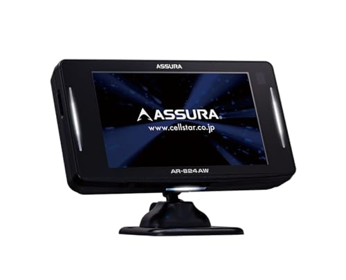 【セルスター】 レーザー光対応&GPSレーダー探知機 AR-824AW 一体型 MSSS対応 18バンド トリプルセンサー ゾーン30対応 OBDII対応 3.7インチ GPSデータ更新無料 ドライブレコーダーと相互通信 フレデリックスレンズVer.2 リモコン別売 日本製 3年保証 CELLSTAR 画像1