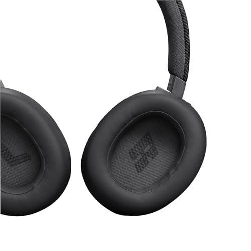 JBL LIVE 770 NC スタイル/デザイン/ハイブリッドノイズキャンセリング/Bluetooth対応/マルチポイント/オーバーイヤーヘッドホン/ブラック/JBLLIVE770NCBLK 中間 画像