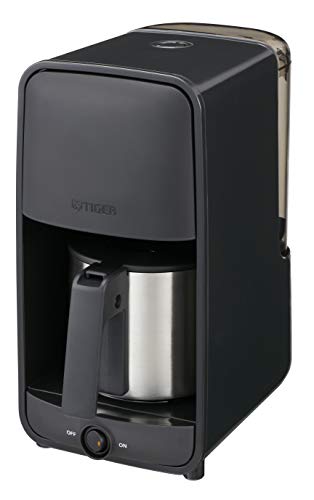 タイガー魔法瓶(TIGER) コーヒーメーカー ドリップ式 シャワードリップ 簡単操作 保温 0.81L 6杯用 ブラックADC-N060K 1枚目 画像
