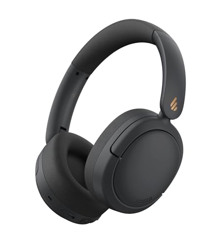 Edifier W800BT Pro ワイヤレス ヘッドホン アクティブノイズキャンセリング【Bluetooth 5.4/-44dBまでノイズ低減/有線ハイレゾ】マルチポイント対応 有線/無線両用 253g軽量快適 折り畳み可能 低遅延 マイク内蔵 専用アプリ対応 最大45時間再生 黒 画像1