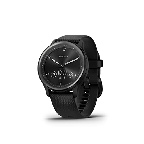 GARMIN(ガーミン) vivomove Sport Slate/Black ハイブリッドスマートウォッチ 【日本正規品】 小 1枚目 画像