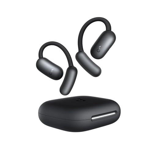 Anker Soundcore AeroFit 2 (Bluetooth 5.4)【オープンイヤー型ワイヤレスイヤホン / IP55防塵防水規格/ 最大42時間再生 / マルチポイント接続/PSE技術基準適合】 ミッドナイトブラック 画像1
