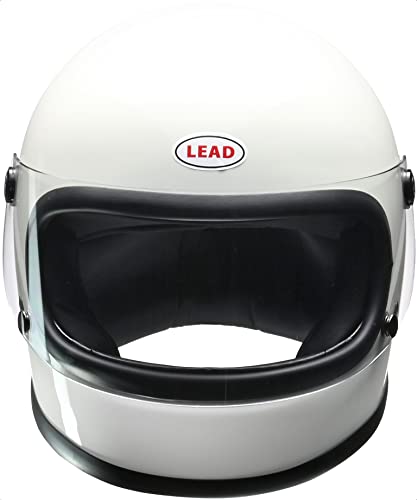 リード工業(LEAD) バイクヘルメット フルフェイス RX-200R ホワイト フリーサイズ (57-60cm未満) - 中間 画像