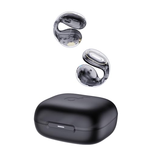 Anker Soundcore C30i(Bluetooth 5.3)【オープンイヤー型ワイヤレスイヤホン/イヤーカフ/ IPX4防水規格/ 最大30時間再生 / マルチポイント接続】クリアブラック 1枚目 画像