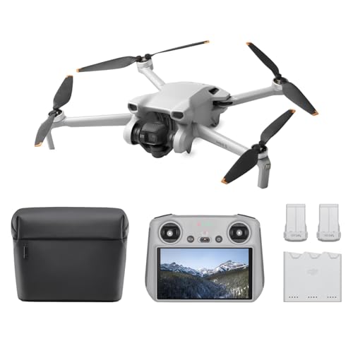 DJI Mini 3 Fly Moreコンボ(DJI RC付属) ドローン 撮影 小型 4K ミニドローン カメラ付き HDR動画撮影 追加バッテリー(駆動時間38分) ×2 初心者向け 縦向き撮影 インテリジェント機能搭載 折り畳み式 軽量 賠償責任保険1年無償付き 1枚目 画像