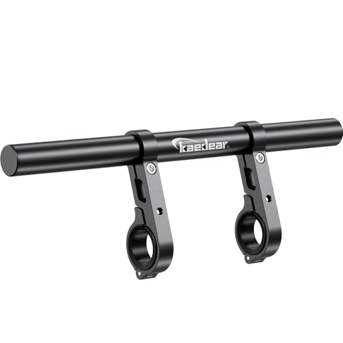 Kaedear(カエディア) バイク マルチバー クランプバー ステー ハンドル バー オートバイ スマホホルダー クランプ 径22mm 長さ303mm ハンドル径 32.0/28.6/25.4/22.0mm クランプバーマウント KDR-H4XW-BK 画像1