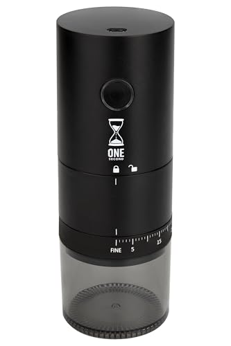 【カンタン粗さ調整】 ワンセカンド 電動コーヒーミル 39段階 臼式 自動停止 コードレス 水洗い可能 ONE SECOND 画像1