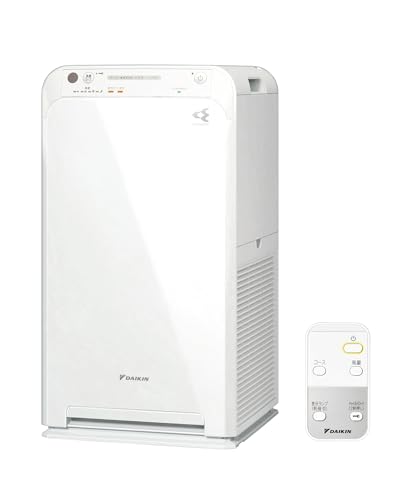 ダイキン【ペットの毛･ニオイ対策】空気清浄機（加湿無し）2025年モデル MC555A-W 25畳 10年間フィルター交換不要 コンパクト ストリーマ 静音 お手入れ簡単 スピード吸込 壁際設置 リビング 寝室 節電 花粉 ハウスダスト ウイルス アレルゲン（ﾀﾞﾆ､ｶﾋﾞ）PM2.5 脱臭 画像1