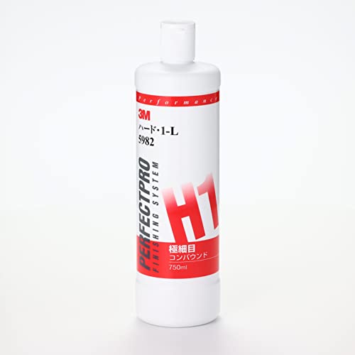 3M(スリーエム) コンパウンド 目消し・肌調整用 ハード・1-L 750ml 5982 最後 画像