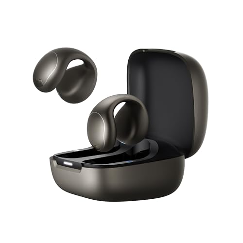 Anker Soundcore C40i（Bluetooth 5.4）【オープンイヤー型ワイヤレスイヤホン/イヤーカフ/ IPX4防水規格/ 最大21時間再生 / マルチポイント接続】メタリックグレー 画像1