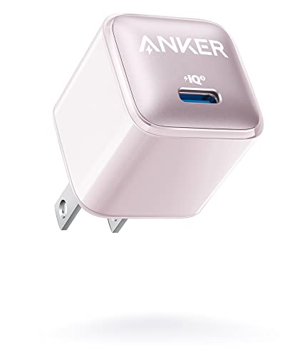 Anker Nano Charger (20W)USB-C 急速充電器【PSE技術基準適合/PowerIQ 3.0 (Gen2)搭載】iPhone Android その他各種機器対応 (ピンク) 画像1