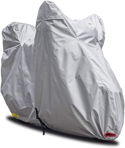 【Amazon.co.jp限定】 OSS ( 大阪繊維資材 ) 高機能 スマートバイクカバー AMZBC01-1B シルバー L-BOXサイズ 画像1