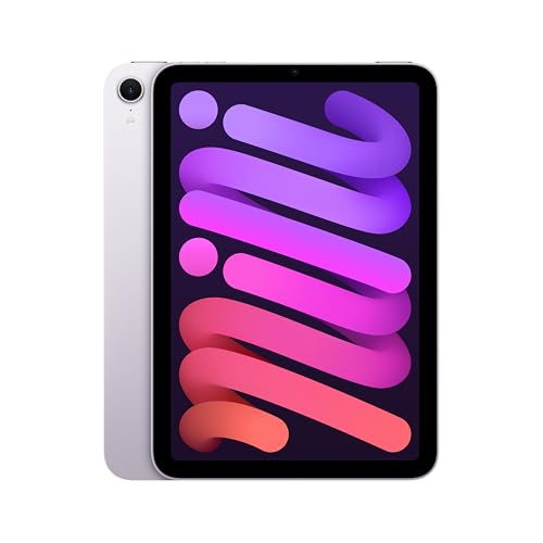 Apple iPad mini(A17 Pro):Apple Intelligence、8.3 インチ Liquid Retina ディスプレ イ、128GB、Wi-Fi 6E、12MP フロントカメラ/12MP バックカメ ラ、Touch ID、一日中使えるバッテリー ‒ パープル 画像1