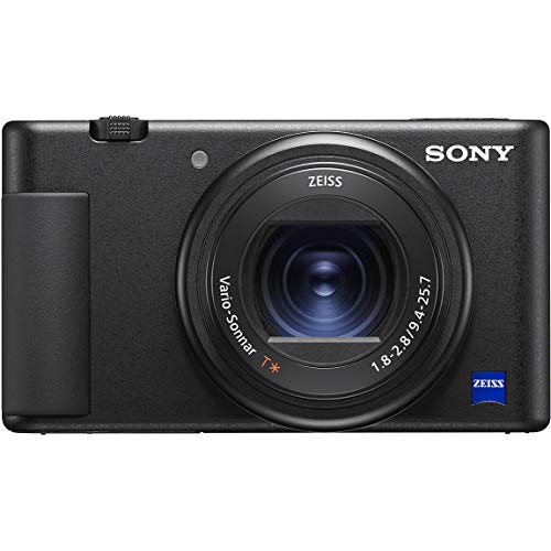 SONY(ソニー) コンパクトデジタルカメラ VLOGCAM Vlog用カメラ ZV-1 ボディ ウィンドスクリーン付属 24-70mm F1.8-2.8 ズームレンズ ブラック ZV-1 B 画像1