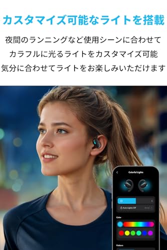 Anker Soundcore V20i（Bluetooth 5.4）【オープンイヤー型ワイヤレスイヤホン / IP55防塵防水規格/ 最大36時間再生 / マルチポイント接続】ブラック 中間 画像