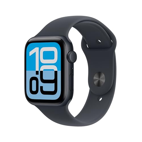 Apple Watch SE 3（GPSモデル）- 44mmミッドナイトアルミニウムケースとミッドナイトスポーツバンド - M/L 画像1