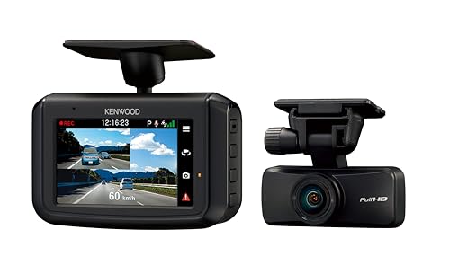 ケンウッド(Kenwood)前方・後方撮影ドライブレコーダー DRV-G50W 3年保証 日本製 STARVIS搭載 出張取付サービス対応 昼夜問わず鮮明な録画を実現 画像1