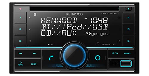ケンウッド 2DINレシーバー DPX-U760BT MP3 WMA AAC WAV FLAC対応 CD USB iPod Bluetooth KENWOOD 最後 画像
