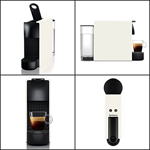 ネスプレッソ カプセル式コーヒーメーカー エッセンサ ミニ ピュアホワイト C 水タンク容量0.6L コンパクト 軽量 C30-WH-W 中間 画像