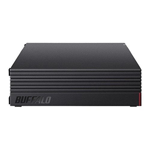 【Amazon.co.jp限定】バッファロー 外付けハードディスク 4TB テレビ録画/PC/PS4/4K対応 バッファロー製nasne™対応 静音&コンパクト 日本製 故障予測 みまもり合図 HD-AD4U3 画像1