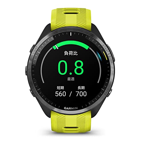 GARMIN(ガーミン)GPSランニングウォッチ Forerunner 965 Amp Yellow 【日本正規品】 中間 画像