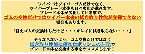 BOSCH(ボッシュ) 国産車用 オールシーズン対応 エアロツインJ-フィット運転席・助手席セットAJ65+AJ40 最後 画像