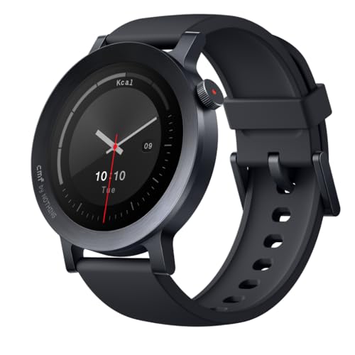 CMF by Nothing Watch 3 Pro スマートウォッチ【1.43インチAMOLED大画面・デュアルバンドGPS・通話機能・13日間バッテリー・120 種類文字盤対応・健康管理・IP68防水】日本語対応 Nothing OS連携 メンズ レディース兼用 (ダークグレー) 画像1