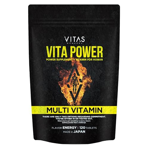 VITAS(バイタス) VITA POWER ビタパワー マカ 亜鉛 マルチビタミン 120粒 30日分 1枚目 画像