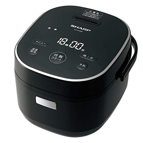 シャープ 炊飯器 KS-CF05B-B 3合 一人暮らし マイコン パン調理機能 ブラック 1枚目 画像