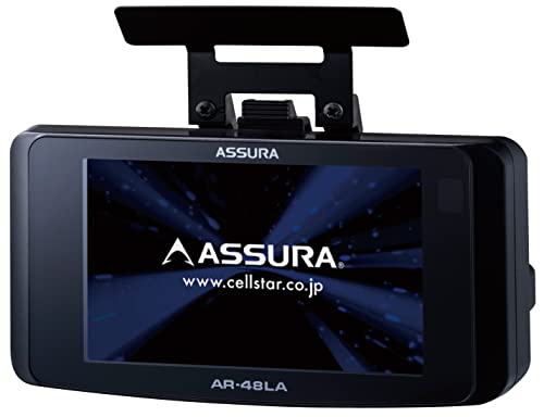セルスター レーザー光対応&GPSレーダー探知機 液晶 AR-48LA 一体型 18バンド トリプルセンサー ゾーン30対応 OBDII対応 3.2インチ GPSデータ更新無料 ドライブレコーダーと相互通信 フレデリックスレンズVer.2 日本製 3年保証 CELLSTAR 中間 画像