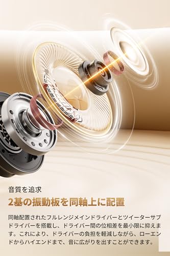 SOUNDPEATS Space Pro ワイヤレスヘッドホン LDAC/ハイレゾ対応 (ワイヤレス/有線) / アクティブノイズキャンセリング 最大47dB/ 40mm +10mmデュアルドライバー/ 最大151時間音楽再生/ マルチポイント対応/無線& USB-C & AUX有線接続 ヘッドホン 【VGP2025 SUMMER 金賞】 サウンドピーツ (ブラック) 中間 画像