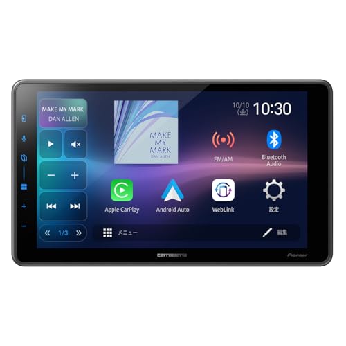 Pioneer ディスプレイオーディオ DMH-SF600 9インチ フローティング 1D ワイヤレス AppleCarPlay AndroidAuto Buletooth カロッツェリア 画像1