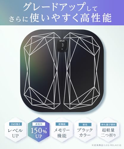 NIPLUX LEG FIT 【新登場】 足裏 EMS フットマット 足 フット 足ツボ 足裏ケア ニップラックス 日創プラス 中間 画像