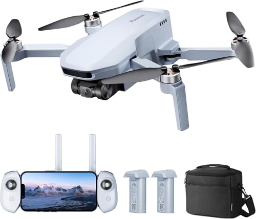 Potensic ATOM SE ドローン カメラ付き 4K動画 GPS搭載 EIS手ブレ補正 飛行時間62分 伝送距離4KM迄 折りたたみ式 軽量 ブラシレスモーター フライモアコンボ 誕生日プレゼント 12ヶ月保証付き バッテリー2個 画像1