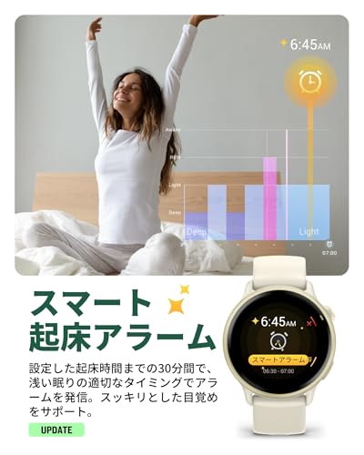 GARMIN(ガーミン) vivoactive 6 Black/SlateフィットネスGPSウォッチ AMOLEDディスプレイ 36gの軽量設計 睡眠管理/フィットネス年齢/お昼寝検出/Suica対応/心拍センサー/ストレスレベル測定/iOS・アンドロイド対応 / 11日間のバッテリー持続時間 / スマートウォッチ 【日本正規品】 最後 画像