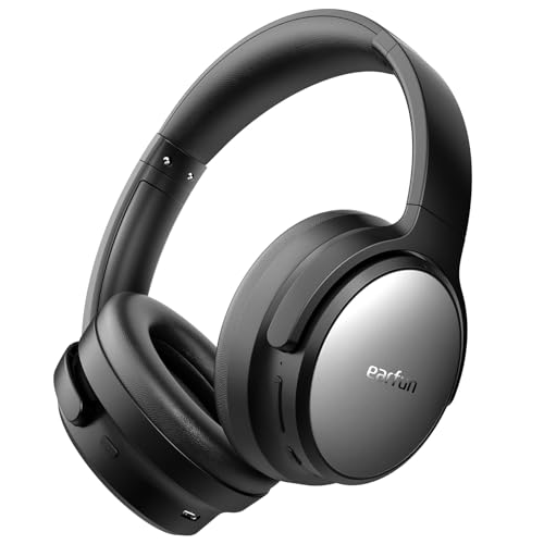 【VGP 2025 金賞】EarFun Tune Proワイヤレスヘッドホン Bluetooth 5.4/【40mm +10mmデュアルドライバー/ 無線& USB-C & AUX有線接続】/ 最大45dBのノイズを低減ノイズキャンセリングヘッドホン/ 最大120時間連続再生/シアターモード/マルチポイント対応/密閉型/有線ハイレゾ/専用アプリ対応 (ブラック) 画像1