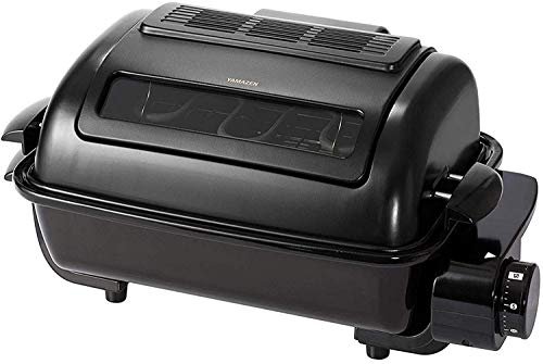 [山善] ワイドグリル フィッシュロースター マットブラック NFR-1100(MB) 画像1