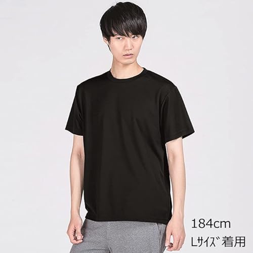 [グリマー] ＵＶドライTシャツ 3枚組 Sportsソックスセット ブラック LL 中間 画像
