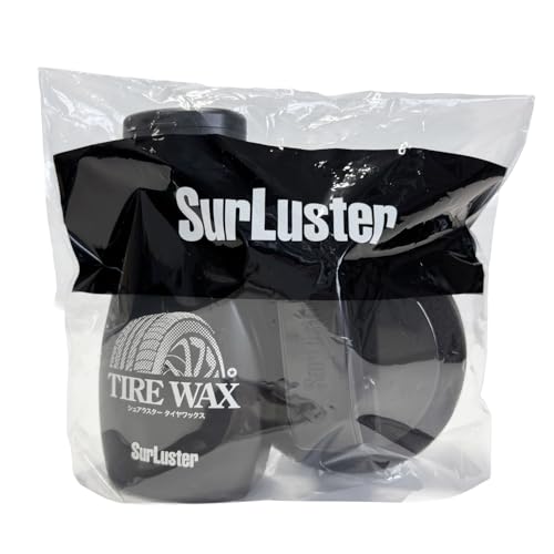 SurLuster(シュアラスター) タイヤワックス 200ml 水性 塗りこみ タイヤの艶出し 保護 ひび割れ防止 シリコーンオイル 乳液タイプ スポンジ付き 中性 T-81 最後 画像