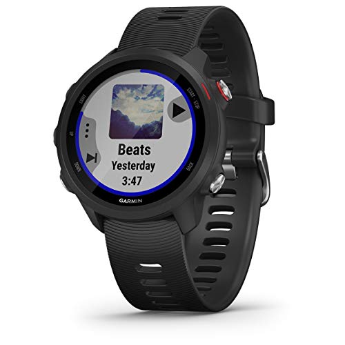 GARMIN(ガーミン) ForeAthlete 245 Music Black Red 010-02120-70 1枚目 画像