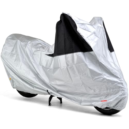デイトナ(Daytona) 【Amazon.co.jp 限定】 バイクカバー 125cc 250cc 400cc 撥水加工 前後が分かる配色 シルバー Lサイズ 97972 1枚目 画像