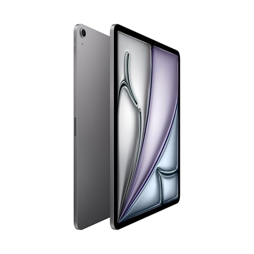 Apple 13 インチ iPad Air (M3): Apple Intelligence のために設計、Liquid Retina ディスプレイ、128GB、12MP フロント/バックカメラ、Wi-Fi 6E、 Touch ID、一日中使えるバッテリー - スペースグレイ 最後 画像