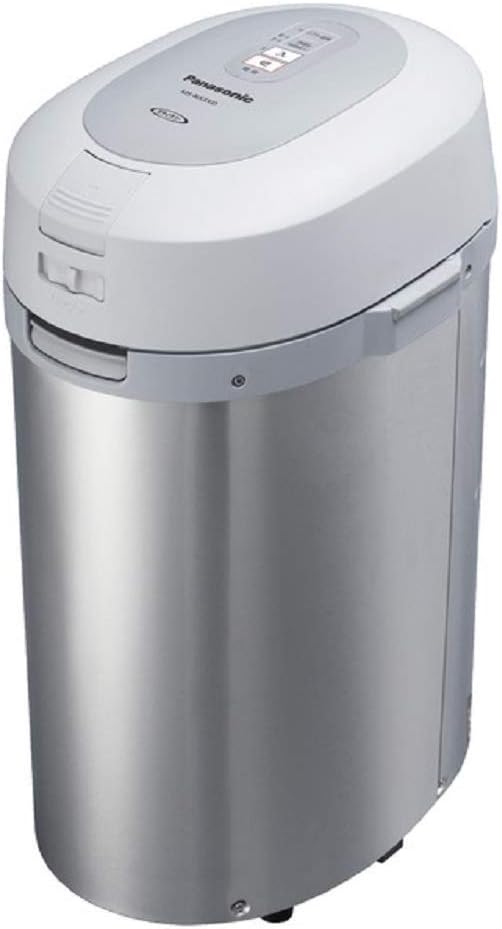 【助成金対象】パナソニック 生ゴミ処理機 家庭用 コンポスト 温風乾燥式 6L シルバー MS-N53XD-S 画像1
