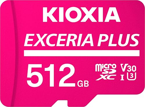 KIOXIA(キオクシア) 旧東芝メモリ microSD 512GB EXCERIA PLUS UHS-I U3 V30 Class10 Nintendo Switch動作確認済 microSDXC 最大読出100MB/s 最大書込85MB/s 4K対応 国内サポート正規品 メーカー保証5年 KLMPAE512G 画像1