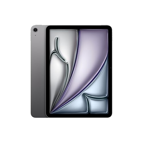 Apple 11 インチ iPad Air (M3): Apple Intelligence のために設計、Liquid Retina ディスプレイ、128GB、12MP フロント/バックカメラ、Wi-Fi 6E、 Touch ID、一日中使えるバッテリー - スペースグレイ 画像1
