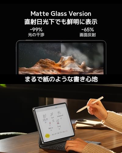 Xiaomi Pad 7 Pro Matte Glass Version 12G+512G グレー 3.2K 144Hz高精細ディスプレイ 800nits Snapdragon Gen 3 Xiaomi HyperOS2搭載 AI機能 Google Gemini クアッドスピーカー Dolby Vision 8850mAhバッテリー 67W急速充電 エンターテインメント 作業 会議用 中間 画像