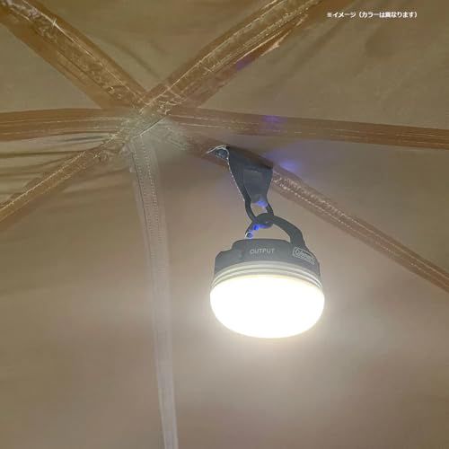 Coleman(コールマン) 【Amazon.co.jp限定ベージュ】ハンギングEライト LED 防災 停電 充電式 アウトドア キャンプ 登山 照明 小型 作業灯 卓上 USB充電 中間 画像