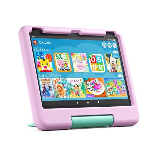 Amazon Fire HD 10 キッズモデル (10インチ) ピンク 対象年齢3歳から 数千点のキッズコンテンツが1年間使い放題 1枚目 画像